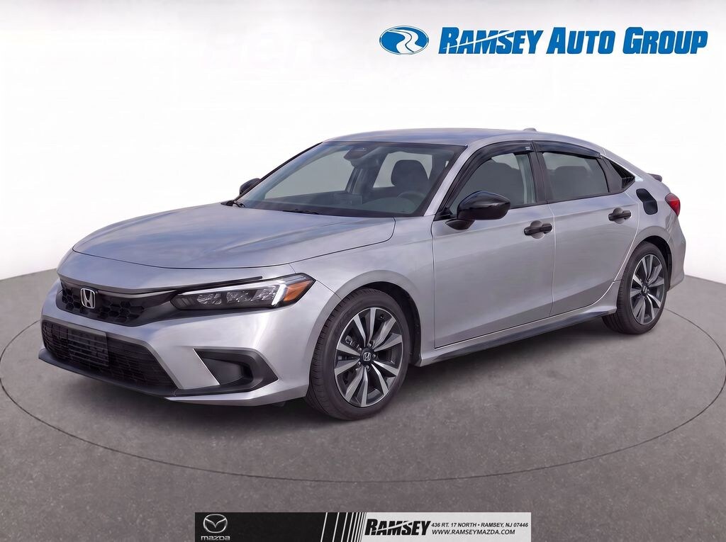 Used 2023 Honda Civic EX-L w/BSI Hatchback