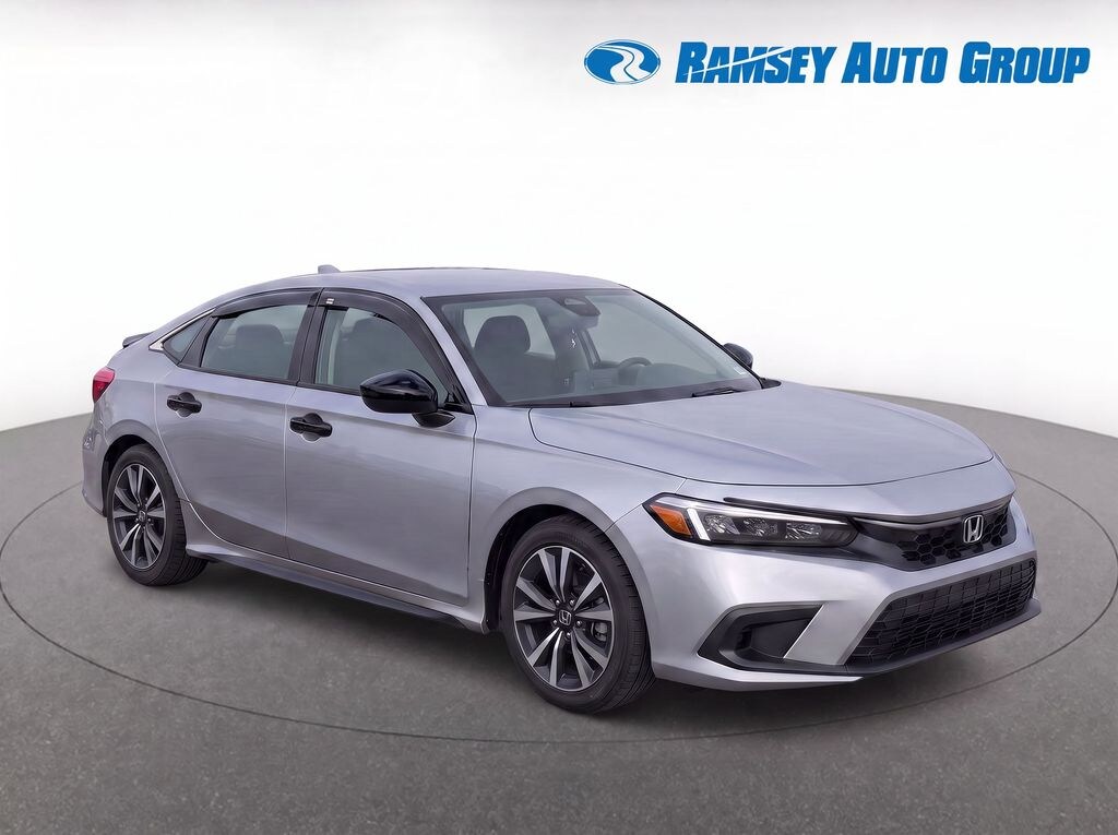 Used 2023 Honda Civic EX-L w/BSI Hatchback