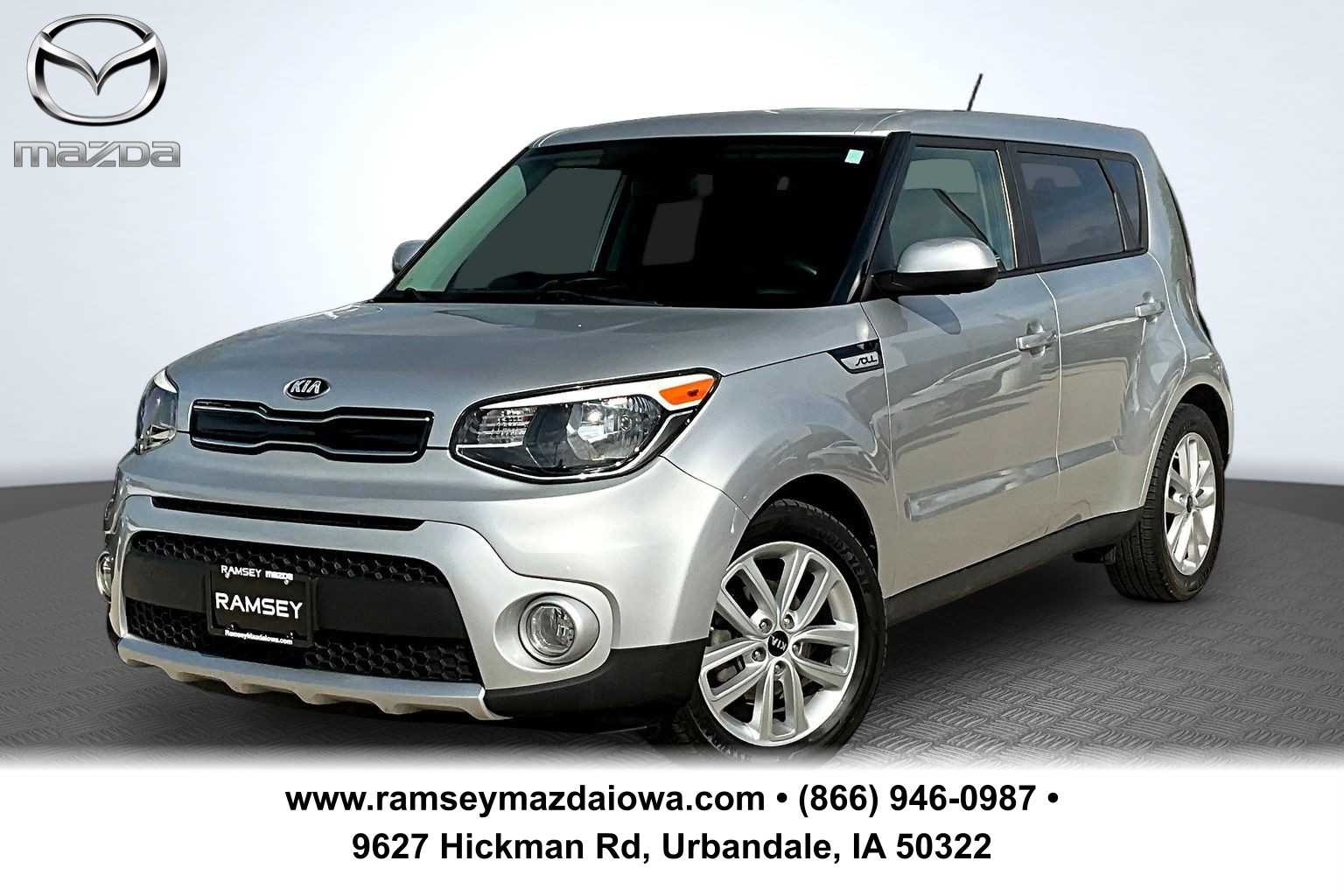 Used 2018 Kia Soul + with VIN KNDJP3A53J7607370 for sale in Urbandale, IA