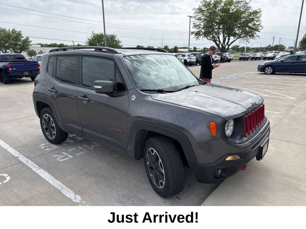 Used 2017 Jeep Renegade Trailhawk with VIN ZACCJBCB7HPG55264 for sale in Urbandale, IA