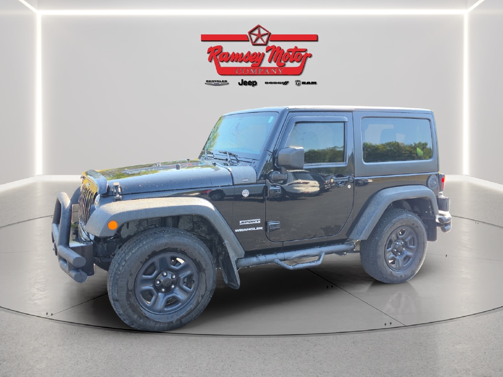 Used 2017 Jeep Wrangler Sport S with VIN 1C4AJWAG9HL690907 for sale in Harrison, AR