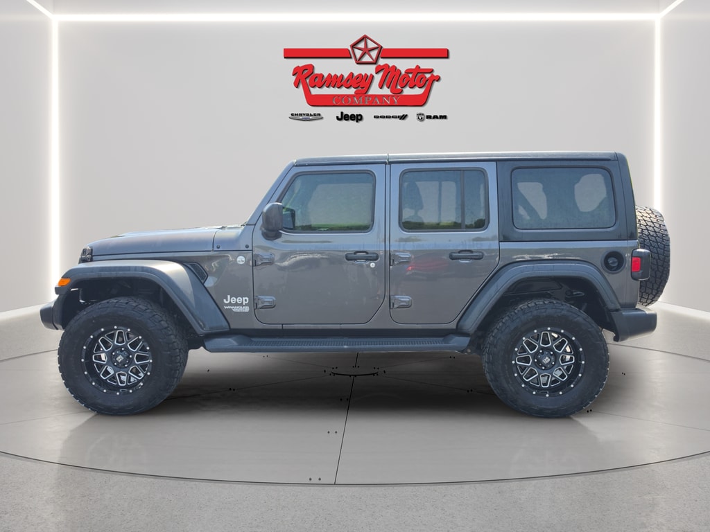 Used 2018 Jeep All-New Wrangler Unlimited Sport with VIN 1C4HJXDG6JW235131 for sale in Harrison, AR