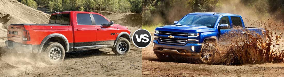 2017 Ram 1500 vs 2017 Chevy Silverado