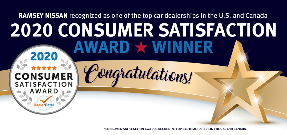2020 DealerRater Consumer Satisfaction Award