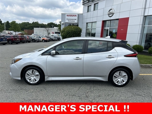 Certified 2021 Nissan Leaf S with VIN 1N4AZ1BV4MC554709 for sale in Saddle River, NJ