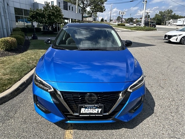 Certified 2021 Nissan Sentra SR with VIN 3N1AB8DV7MY281635 for sale in Upper Saddle River, NJ