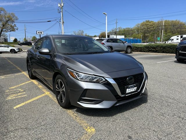 Certified 2022 Nissan Sentra SV with VIN 3N1AB8CV0NY236197 for sale in Upper Saddle River, NJ