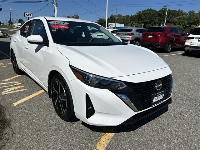 Certified 2024 Nissan Sentra SV with VIN 3N1AB8CV0RY231491 for sale in Saddle River, NJ