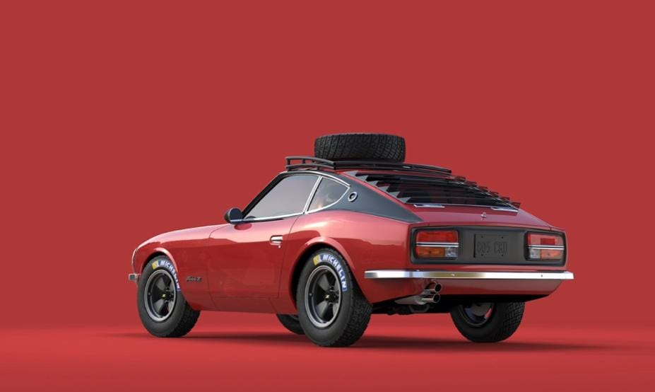 DocZ Safari Rally inspired Nissan 240Z