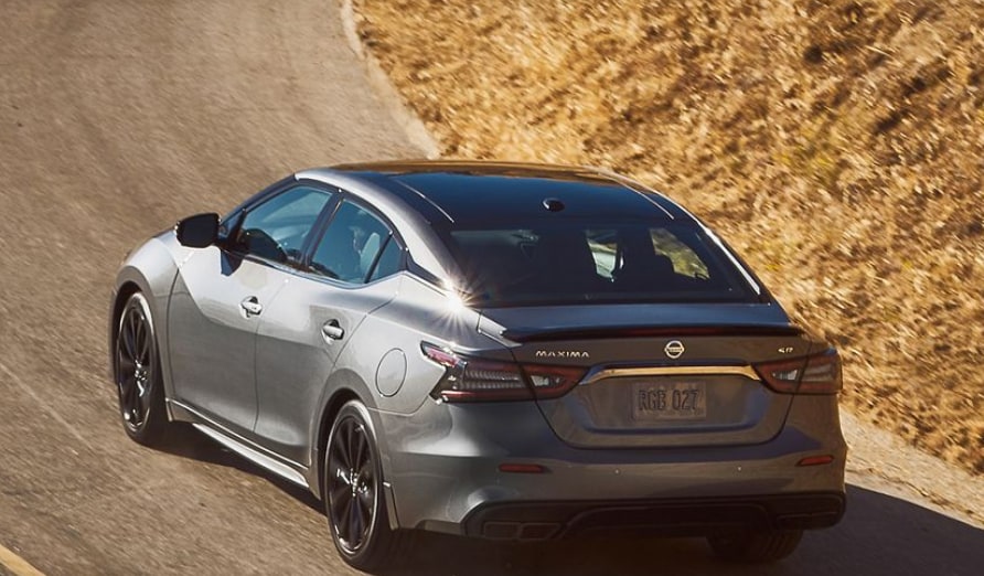 2023 Nissan Maxima Driving on the road