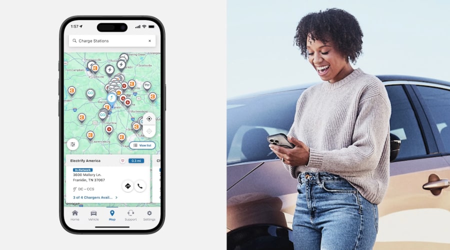 Nissan Charging Network Nissan Charging App / MyNISSAN App