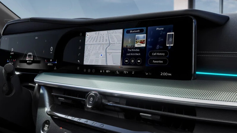 2025 Nissan Murano Dual 12.3-Inch Displays
