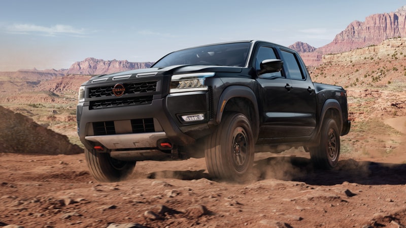 2025 Nissan Frontier Advanced Off-Road Modes