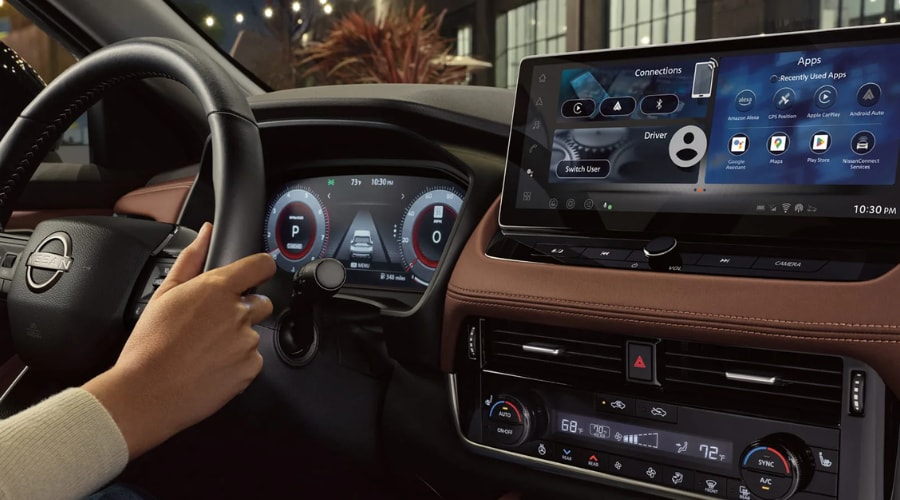 2026 Nissan Rogue ProPILOT display in Bergen County, NJ.