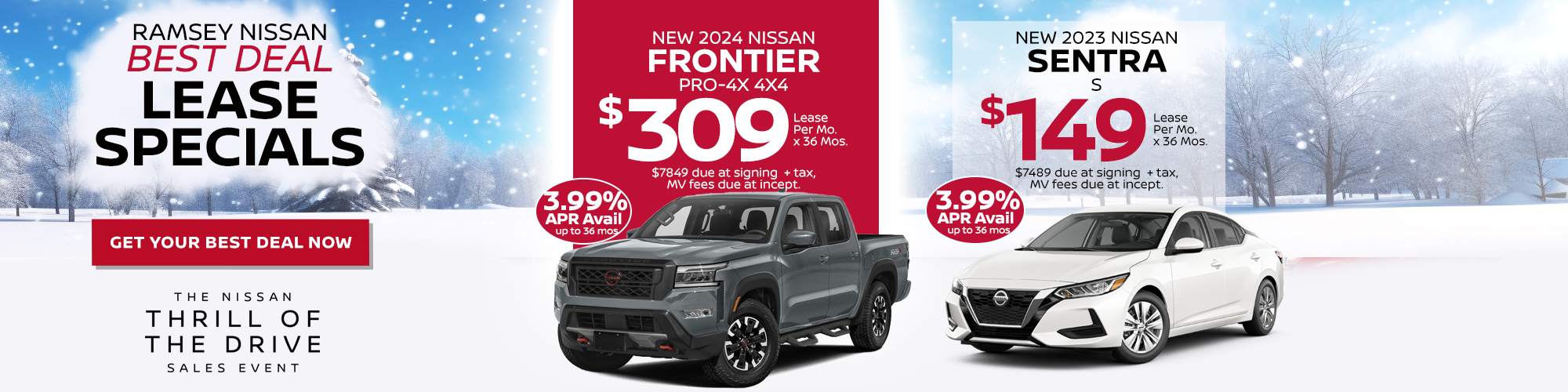 New Nissan Cars SUVs Trucks For Sale in Upper Saddle River, NJ RAMSEY