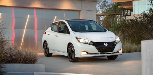 all-electric 2023 Nissan Leaf in NJ