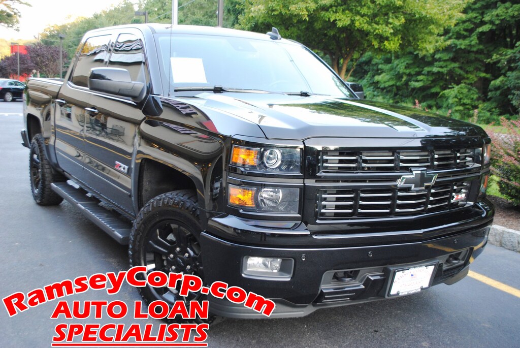 Used 2015 Chevrolet Silverado 1500 LTZ Z71 Midnight Edition Truck Crew Cab