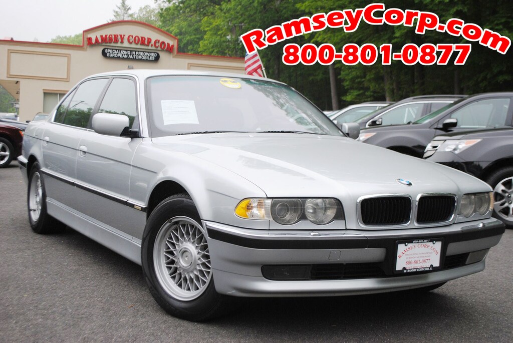 Used 2001 BMW 740iL For Sale at Ramsey Corp. VIN WBAGH83441DP21630