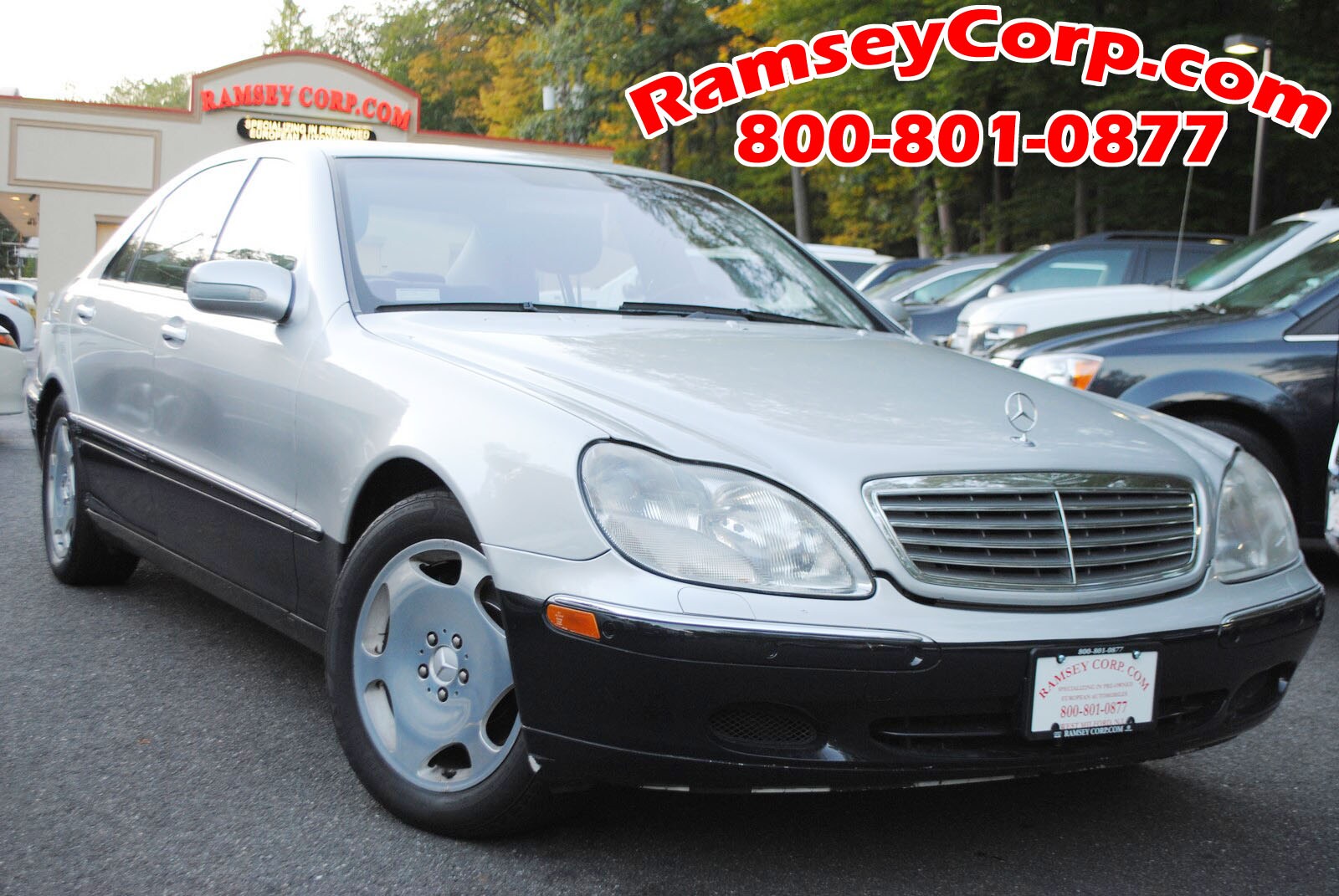 Used 01 Mercedes Benz S Class For Sale At Ramsey Corp Vin Wdbng78j41a6195