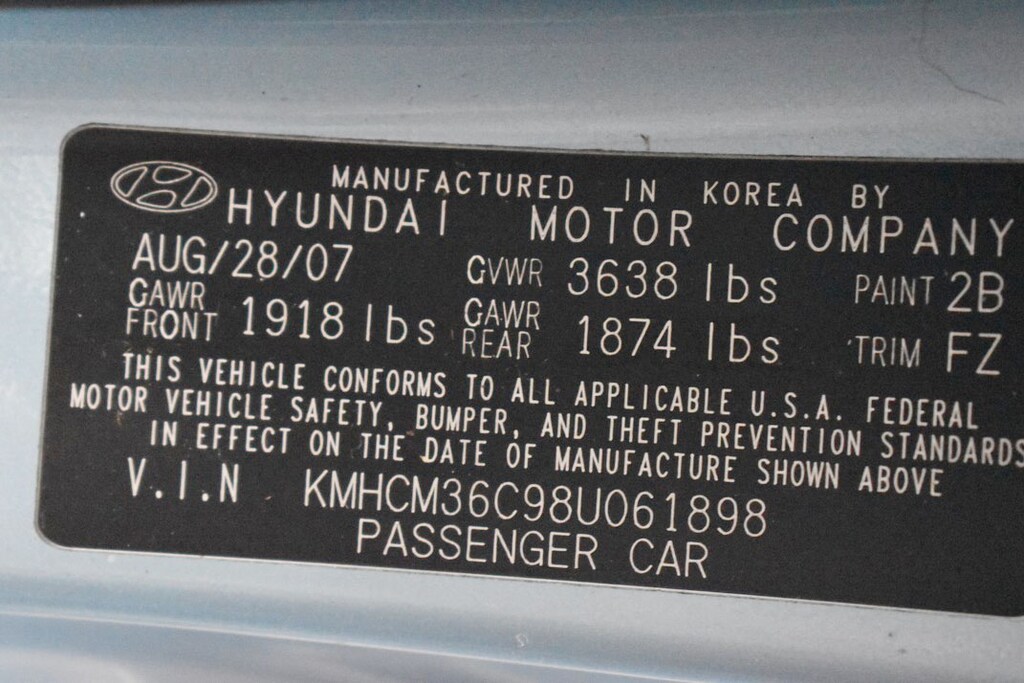 Used 2008 Hyundai Accent GS 1.6 Hatchback