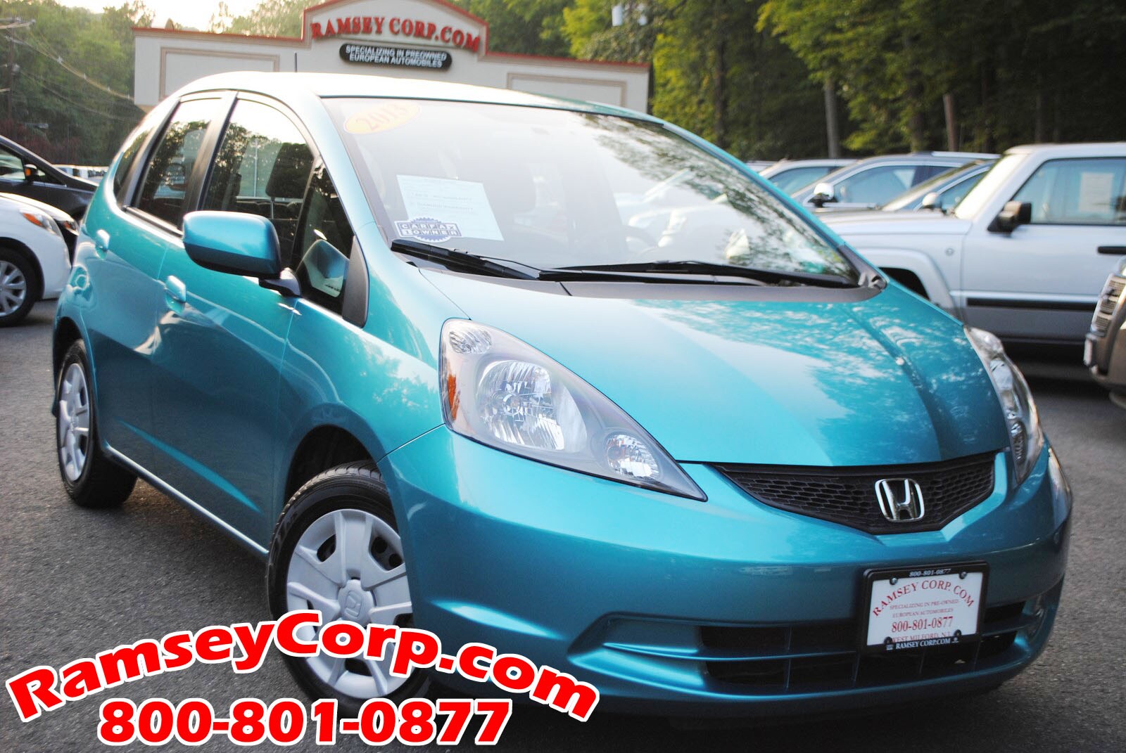 Used 2013 Honda Fit For Sale at Ramsey Corp.  VIN: JHMGE8G33DC054362