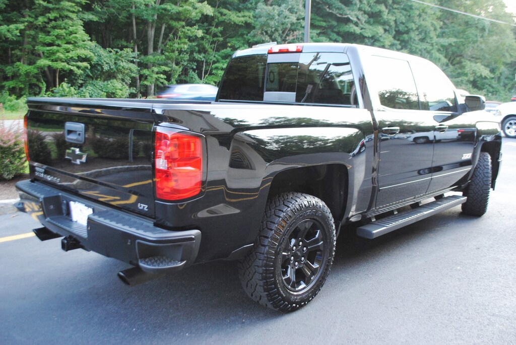 Used 2015 Chevrolet Silverado 1500 LTZ Z71 Midnight Edition Truck Crew Cab