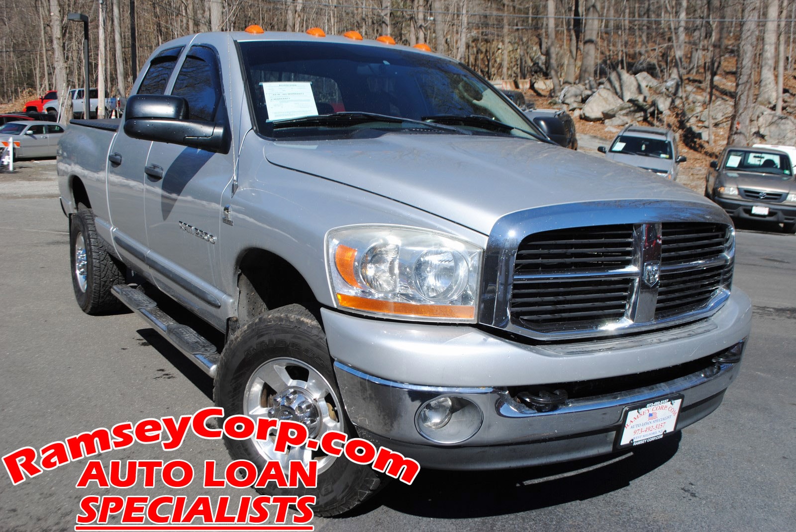 2006 Dodge Ram 2500 SLT MEGA CAB / 5.9L CUMMINS DIESEL H.O. / LOW