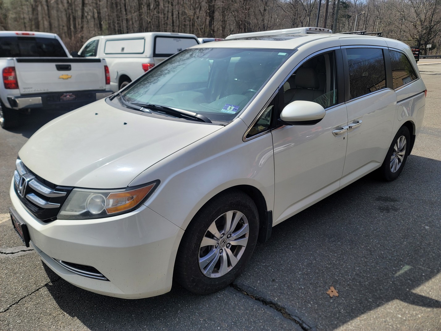 Certified 2015 Honda Odyssey EX-L w/RES Van