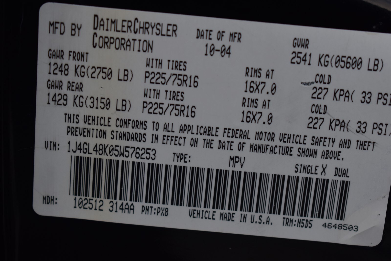 Used 2005 Jeep Liberty For Sale at Ramsey Corp. | VIN