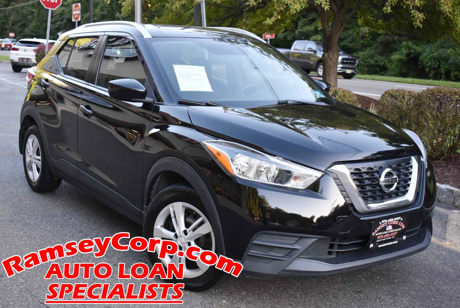 Black 2018 Nissan Kicks SUV / Crossover Front-Wheel Drive Automatic