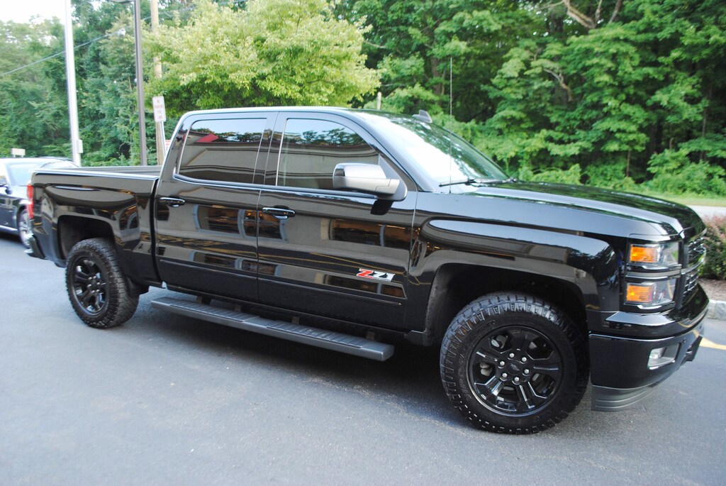 Used 2015 Chevrolet Silverado 1500 LTZ Z71 Midnight Edition Truck Crew Cab