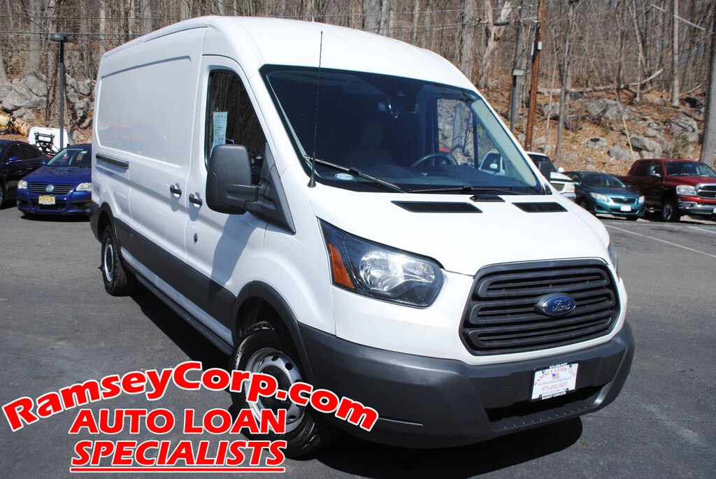 Certified 2017 Ford Transit-150 3.7 Van Medium Roof Cargo Van