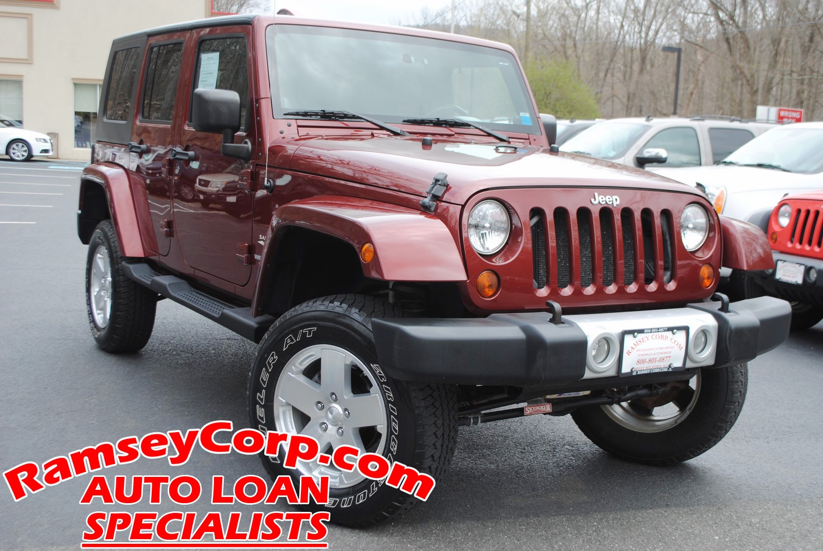 Used 2009 Jeep Wrangler Unlimited For Sale at Ramsey Corp. | VIN:  1J4GA59159L788204