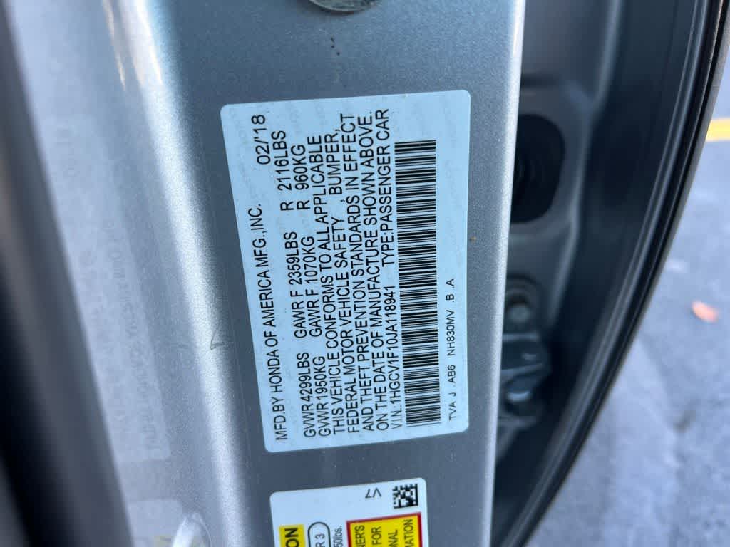 Thumbnail: 2018 Honda Accord - 31