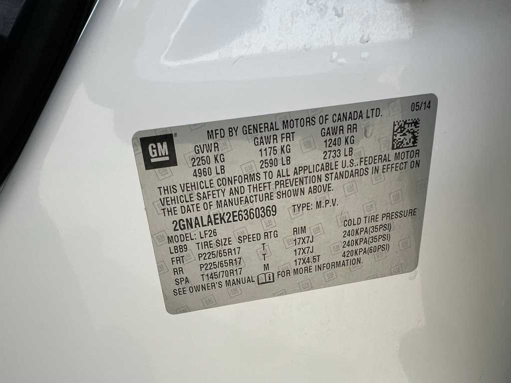 2014 Chevrolet Equinox LS 35