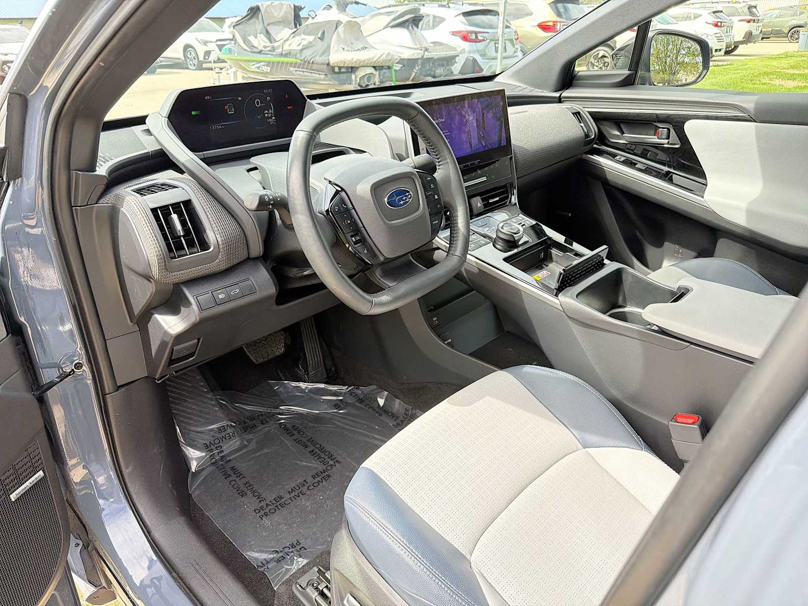 Used 2024 Subaru Solterra Limited with VIN JTMABABA7RA067955 for sale in Urbandale, IA