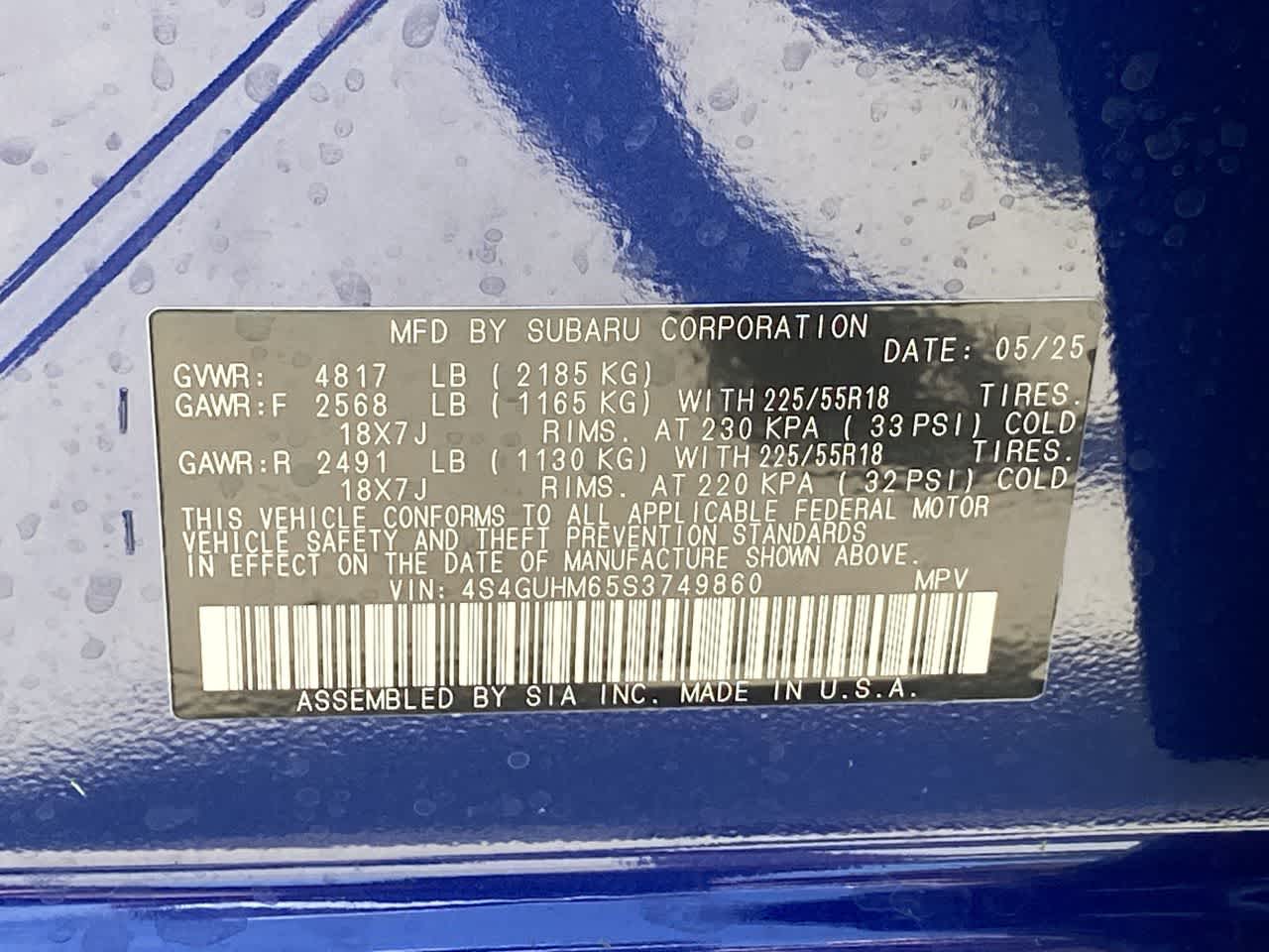 2025 Subaru Crosstrek Limited 35