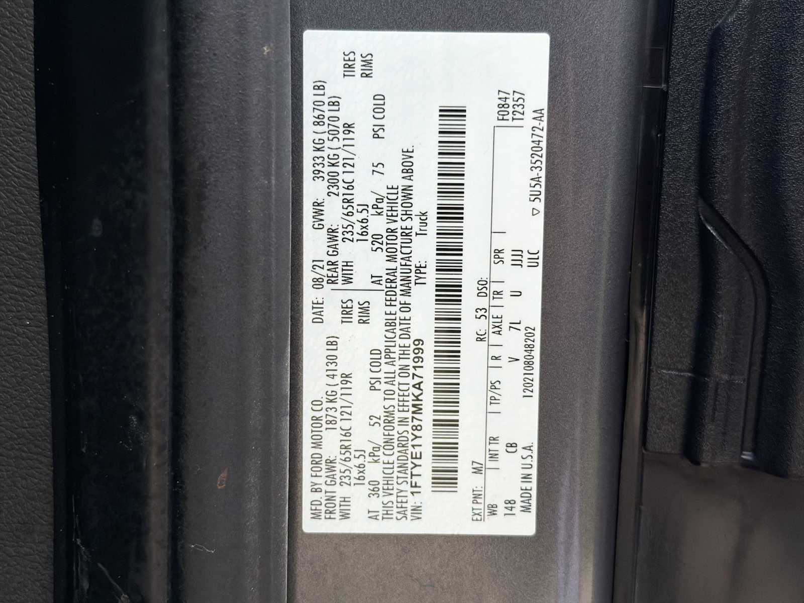 2021 Ford Transit Van Base - Photo 28