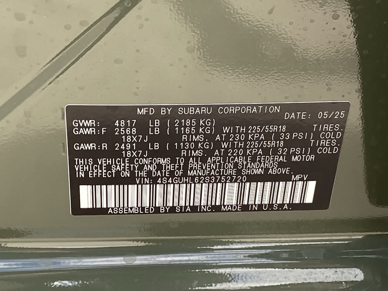 2025 Subaru Crosstrek Limited 33