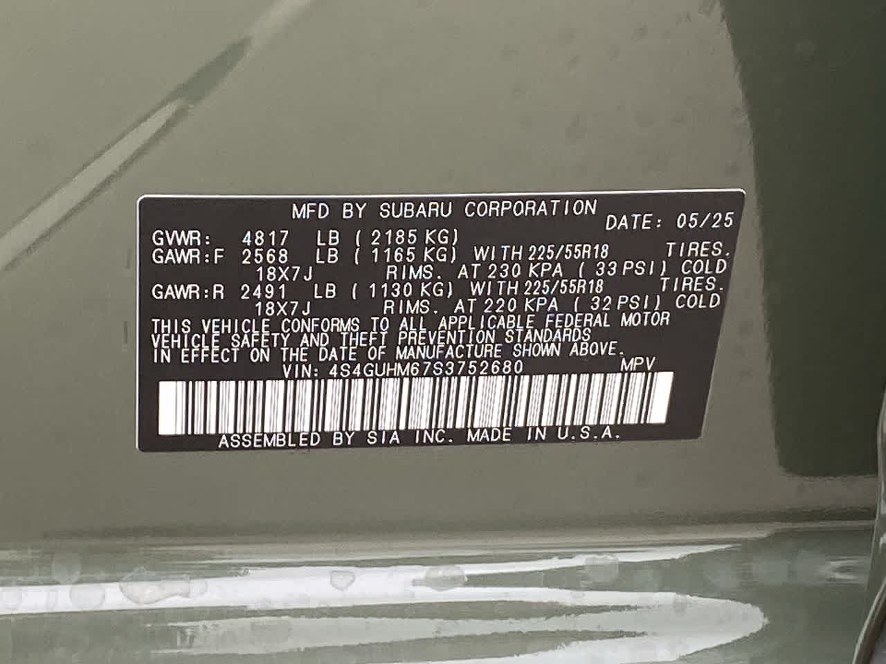 2025 Subaru Crosstrek Limited 35