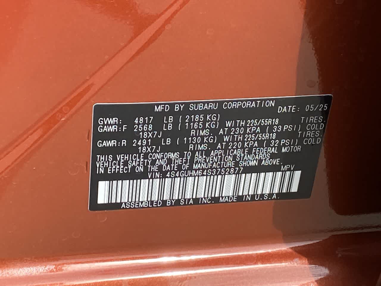 2025 Subaru Crosstrek Limited 35