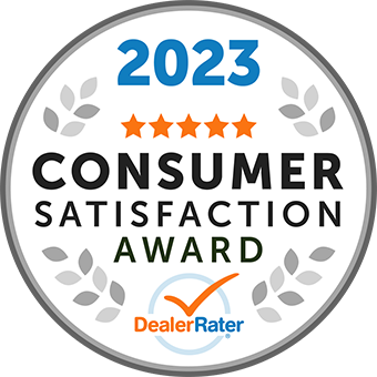 2023 DealerRater Consumer Satisfaction Award