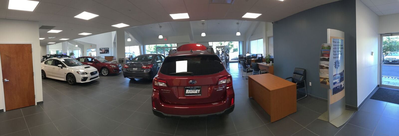Ramsey Subaru Showroom Renovations