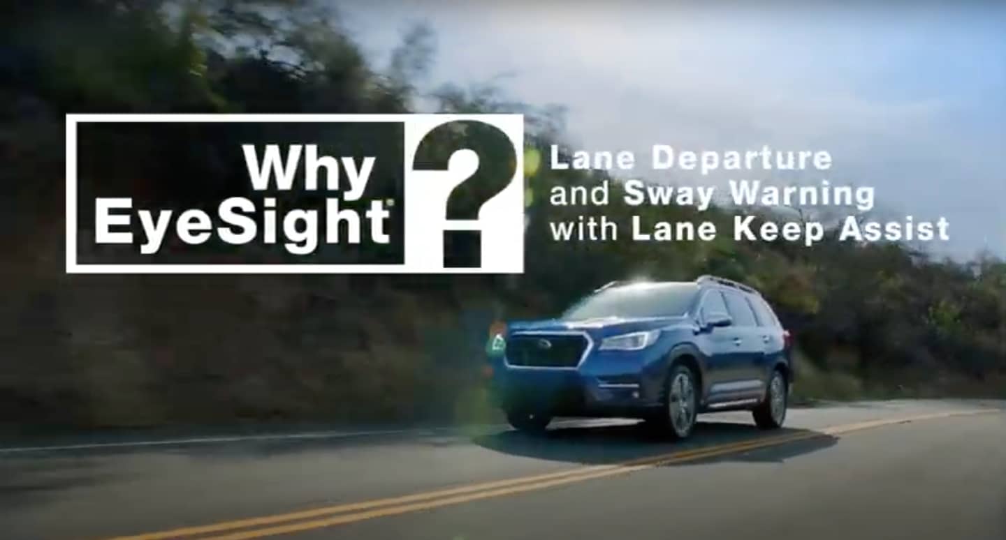 Subaru Lane Keep Assist