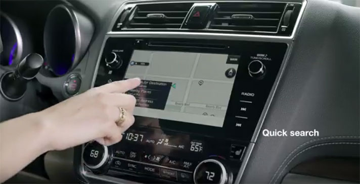 thumbnail image 2 of OEM Subaru Starlink Navigation & Multimedia Receiver – Fits 2018-2019 Legacy & Outback (Used) 2 of 12