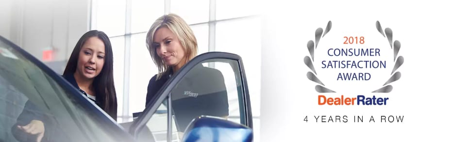 2018 DealerRater Consumer Satisfaction Award