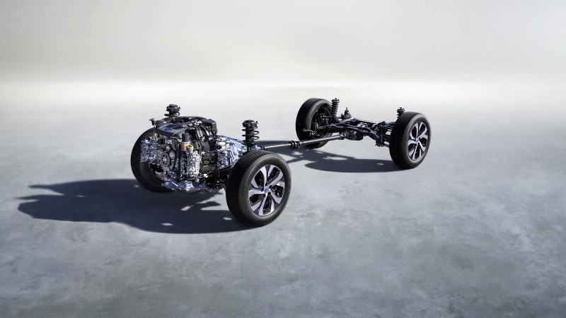 Subaru All Wheel Drive System