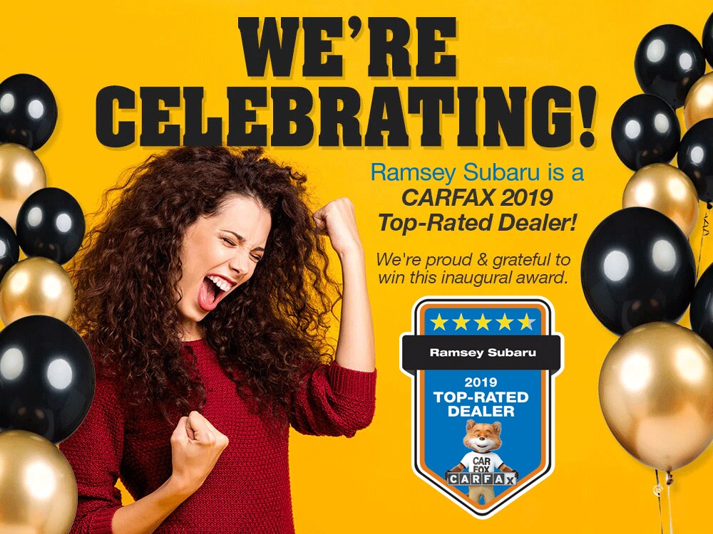2019 CARFAX Top Rated Subaru Dealer NJ