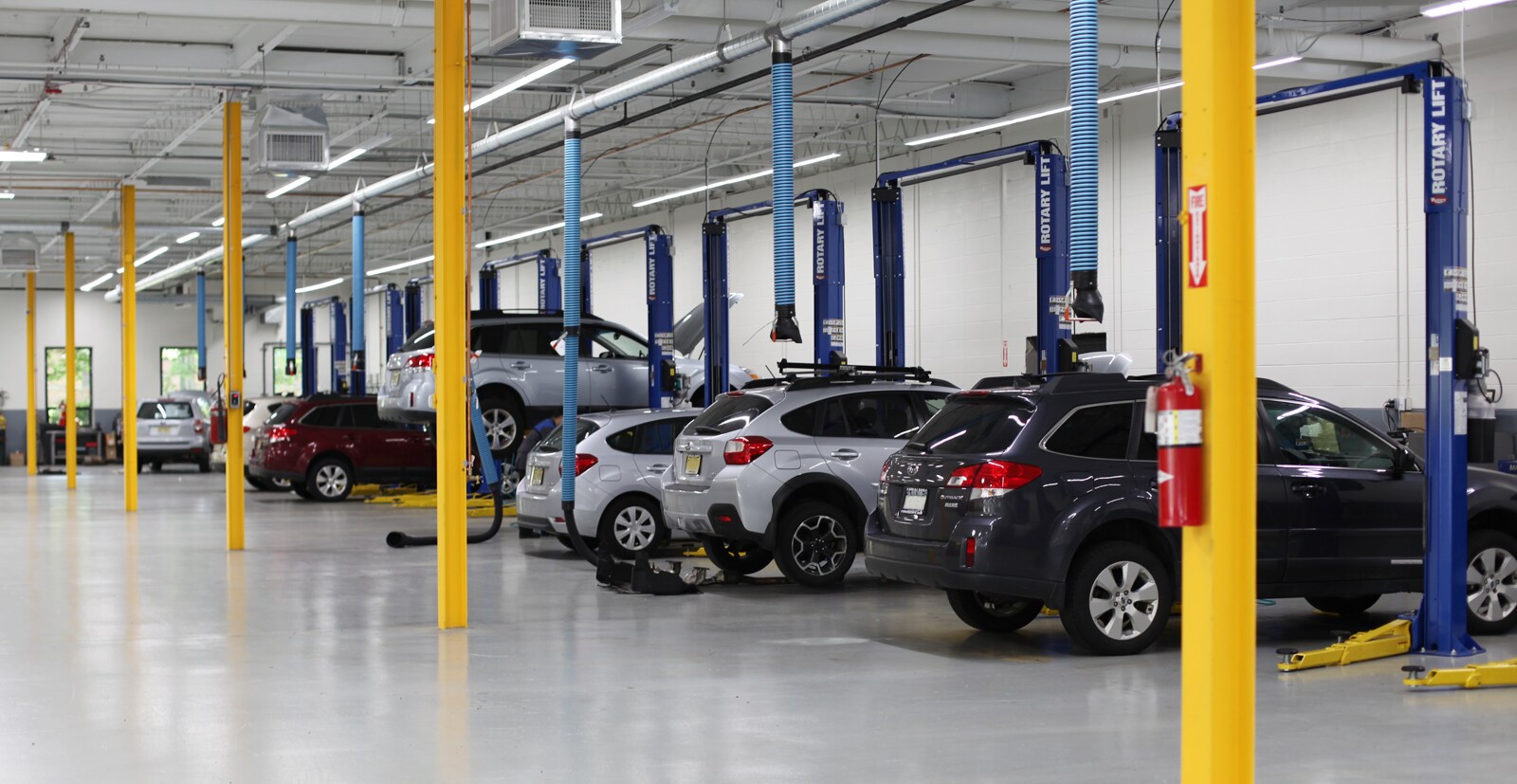 Ramsey Subaru Service Center Garage