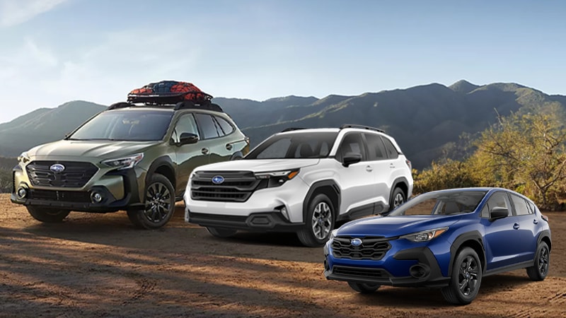 2025 Subaru Outback vs 2025 Subaru Forester vs 2025 Subaru Crosstrek